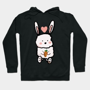 Bunny Loves Carrots Hoodie